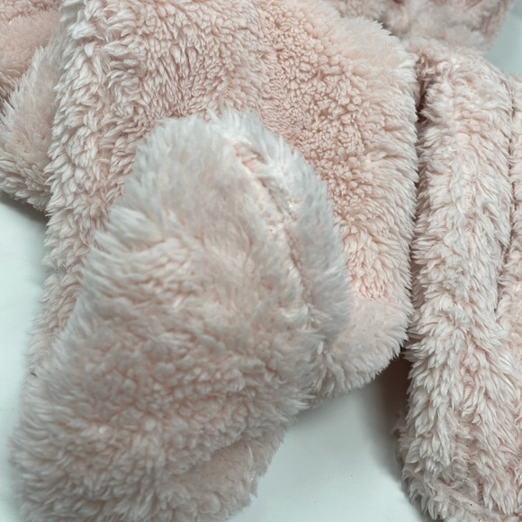 Eddie Bauer Baby Girl 6-9 Months Pink Footed Onesie with Hood - Picture 3 of 8